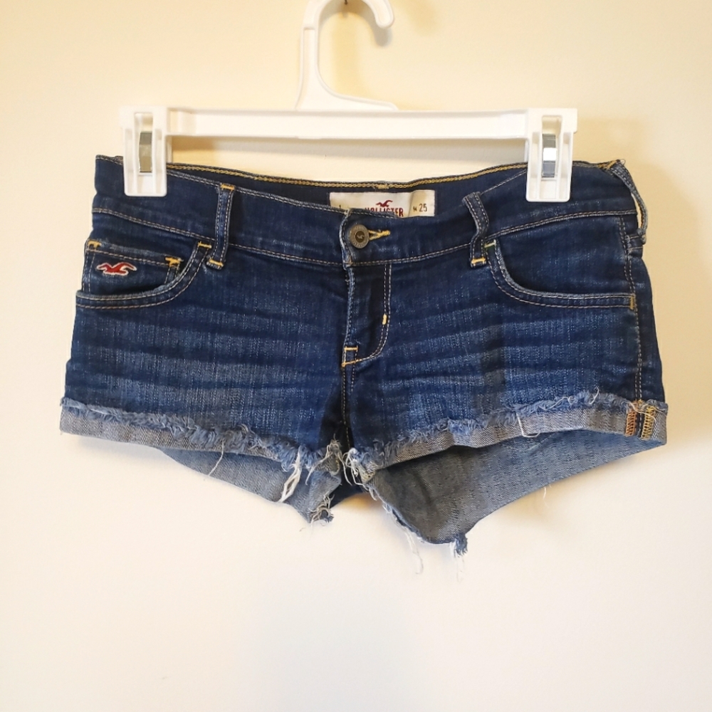 Like New Hollister Jean Shorts